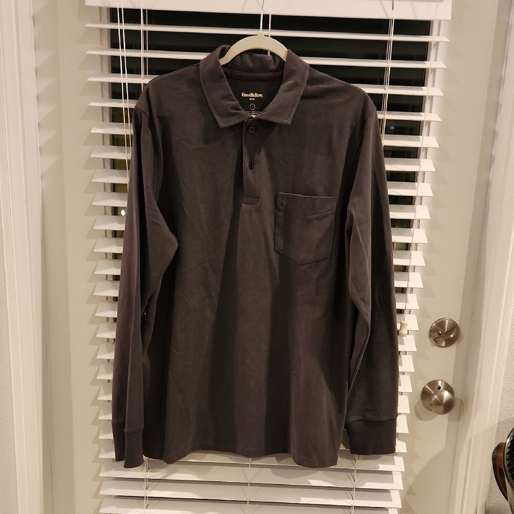 Goodfellow & Co Men's Charcoal Polo Shirt